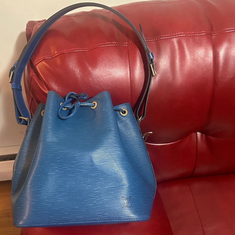 Louis Vuitton Blue Shoulder Bag